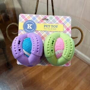 Purple and Green Pet Toy